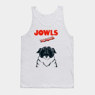 JOWLS Pug-Based Movie Parody Poster Tank Top